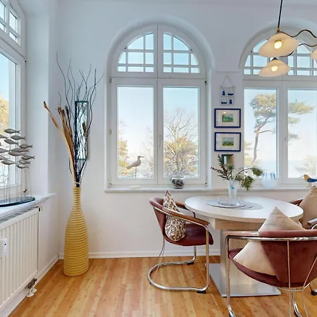 Daire Fewo Direkt Am Strand Mit Meerblick, Villa Sirene, Binz