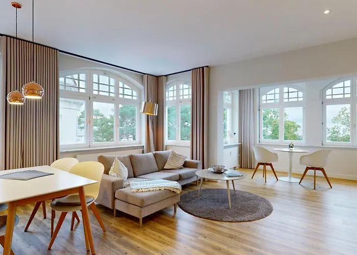 Fewo Direkt Am Strand Mit Meerblick, Villa Sirene, Binz * 빈츠