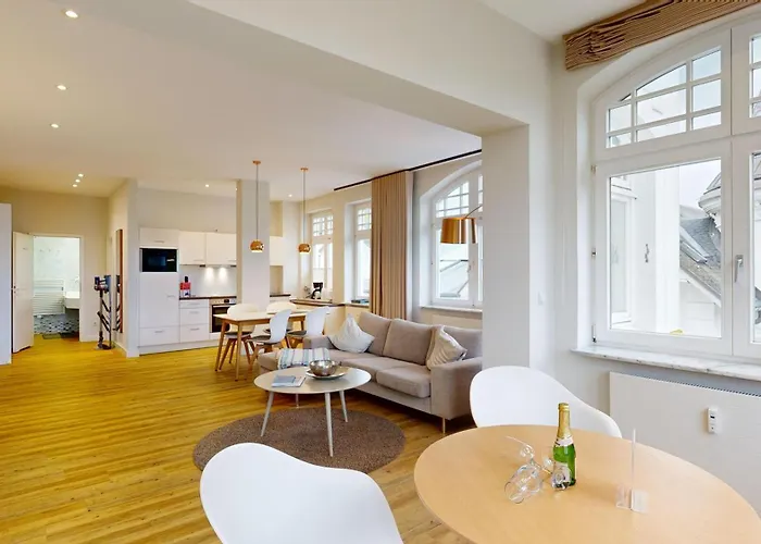 Fewo Direkt Am Strand Mit Meerblick, Villa Sirene, Binz * 빈츠