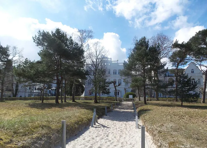 아파트 Fewo Direkt Am Strand Mit Meerblick, Villa Sirene, Binz 빈츠
