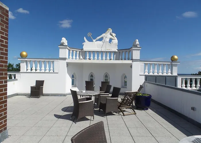 Fewo Direkt Am Strand Mit Meerblick, Villa Sirene, Binz 아파트